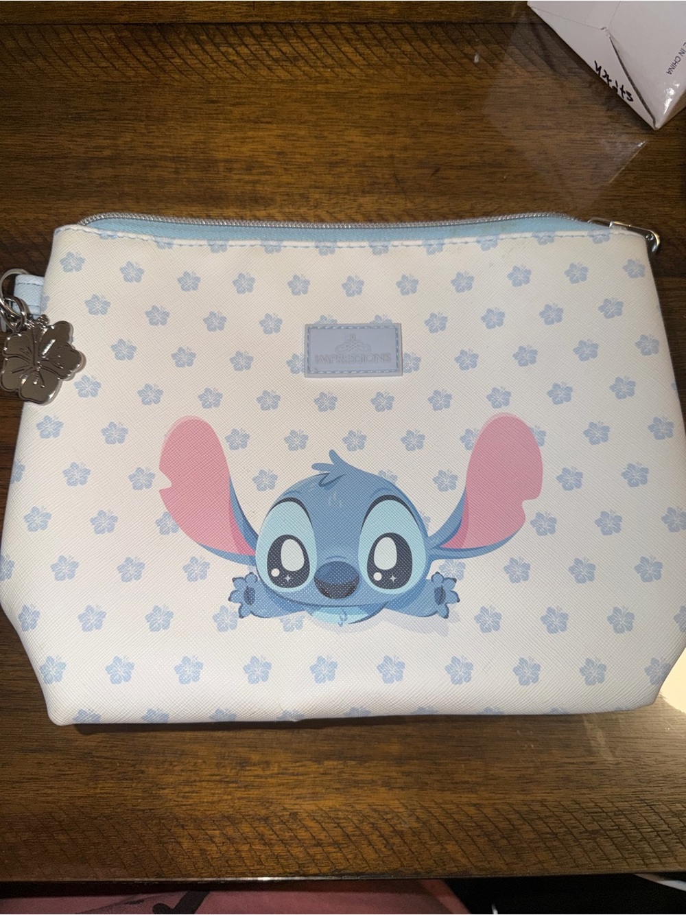 Impressions Stitch cosmetic bag